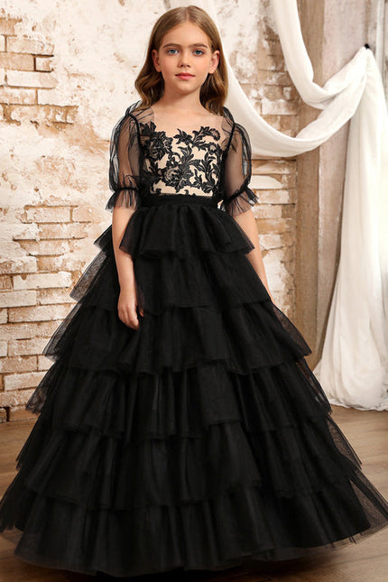 Robe Noir Enfant - gallery 5