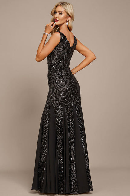 Robe Sirène Glamour À Sequins - gallery 6