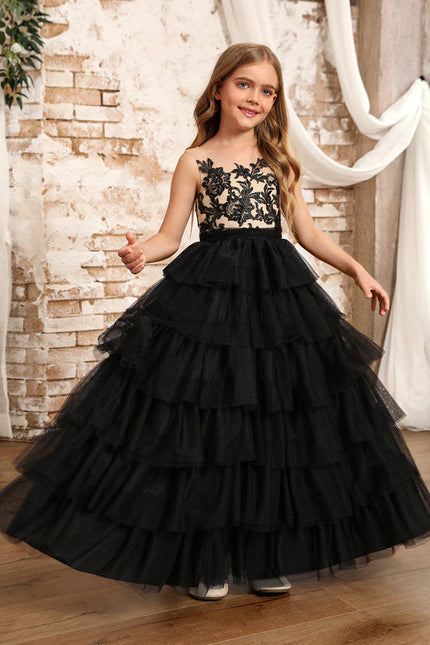 Robe Noir Enfant - gallery 3