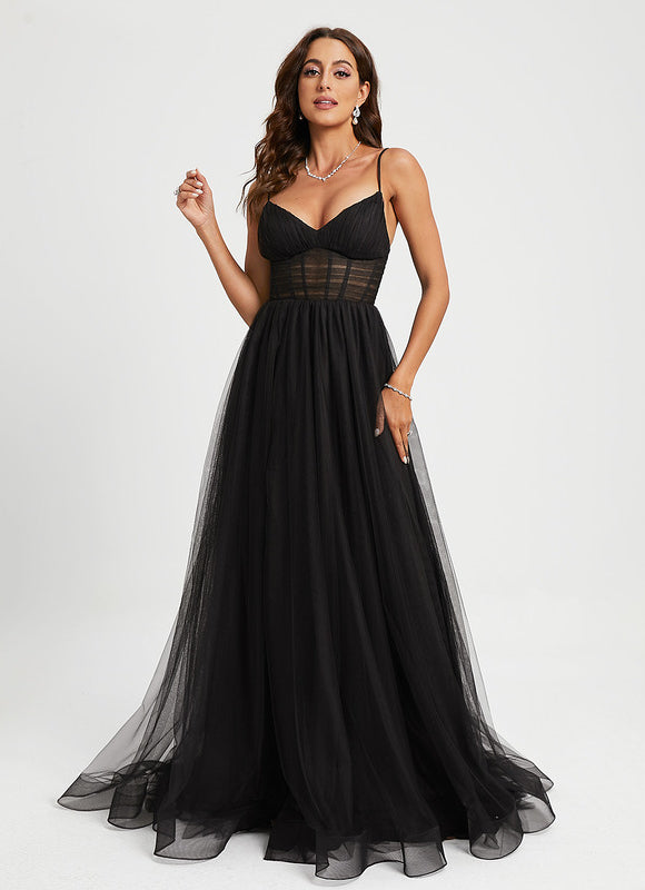 Robe De Bal Tulle Sexy Élégante - gallery 3