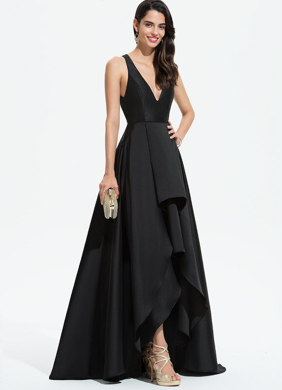 Robe De Demoiselle D'Honneur Noir - gallery 1