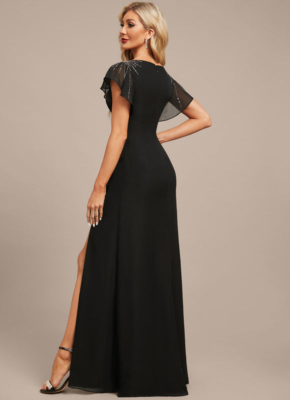 Robe Noire Décolleté Coeur - gallery 6