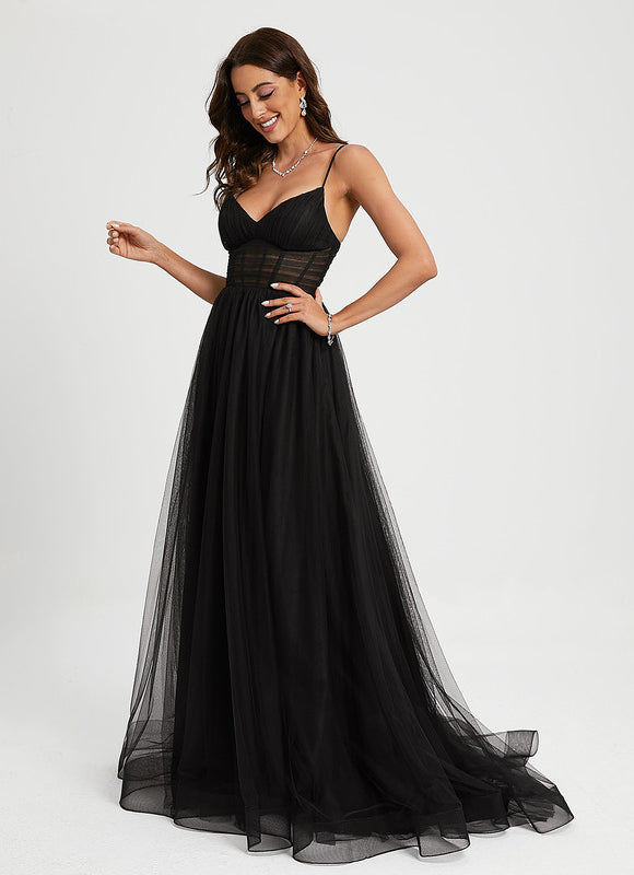 Robe De Bal Tulle Sexy Élégante - gallery 1