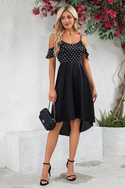 Robe Noire À Pois - gallery 3