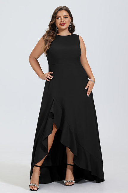 Robe Soirée Chic À Volants-316 - gallery 4