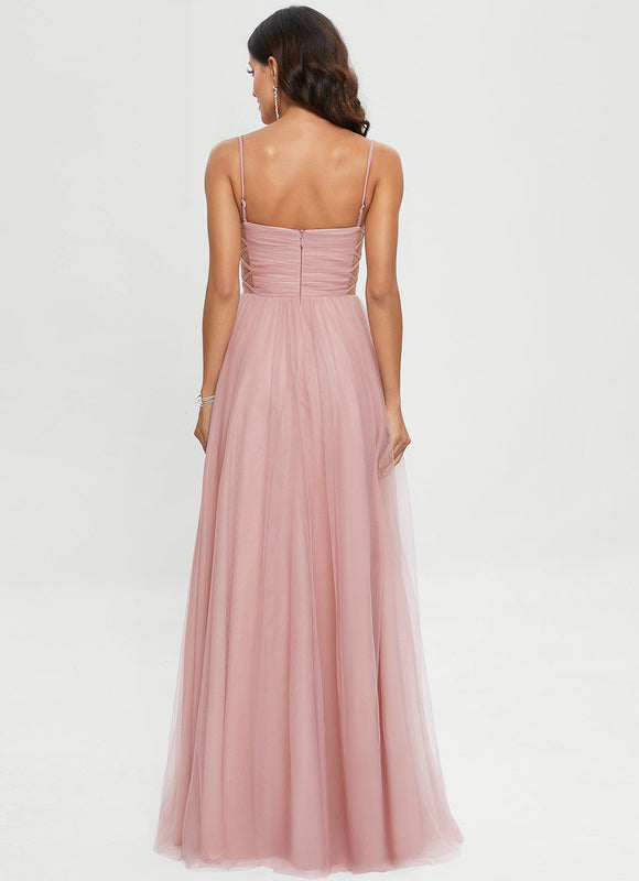 Robe De Bal Tulle Élégante Noire - gallery 8