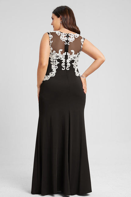 Robe Fourreau Élégante À Broderies - gallery 8