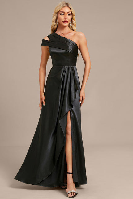 Robe Noire Epaule Dénudée - gallery 4