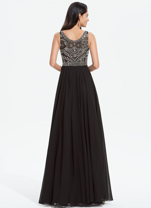 Robe De Bal Élégante À Sequins-340 - gallery 1