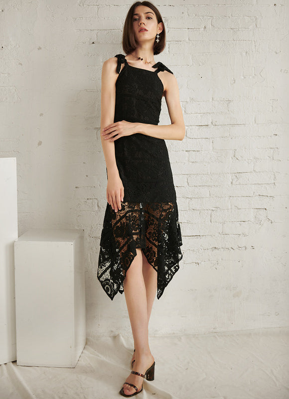 Robe Dentelle Noire