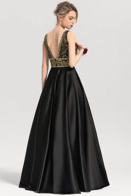 Robe De Bal Élégante À Sequins - gallery 4
