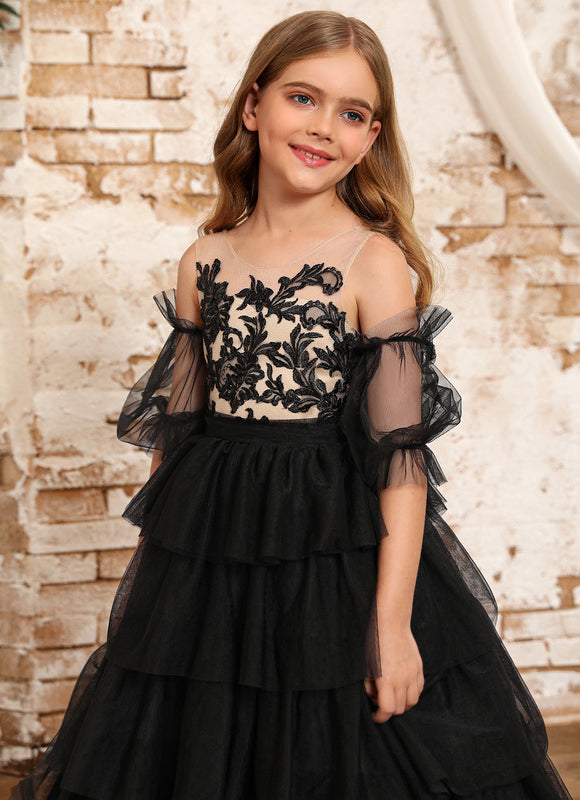 Robe Noir Enfant - gallery 7