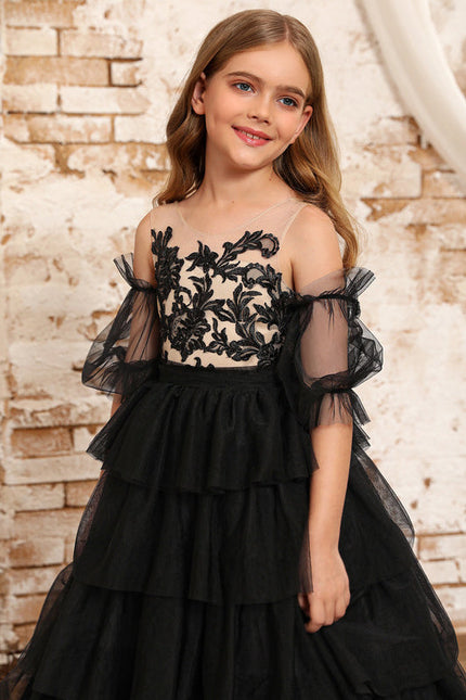 Robe Noir Enfant - gallery 7