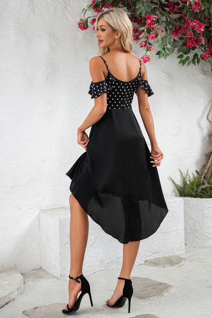 Robe Noire À Pois - gallery 1