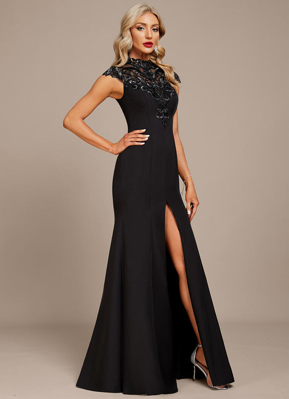 Robe Fourreau Élégante À Fente - gallery 6