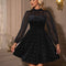 Robe Noire En Velours