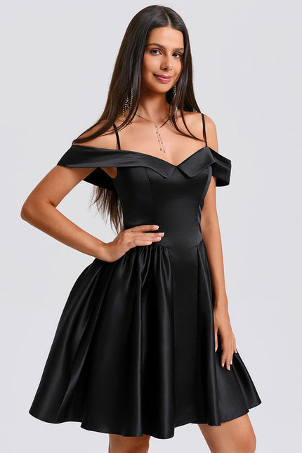 Robe Trapèze Noire - gallery 3