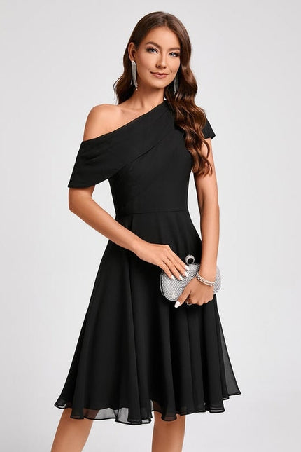 Robe Cocktail Chic Décontractée Élégante - gallery 4