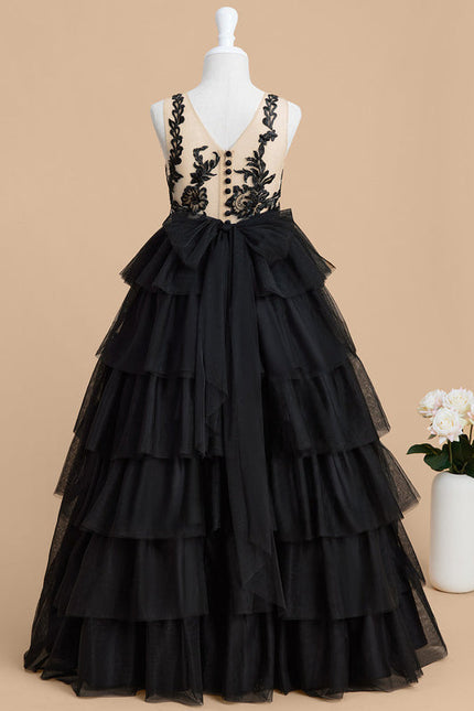 Robe Noir Enfant - gallery 9