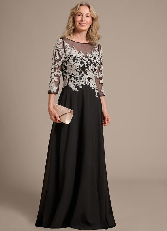 Robe Noire Luxe Dentelle