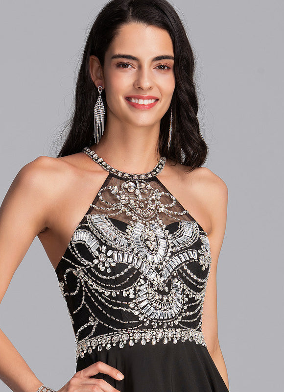 Robe De Bal Scintillante Élégante-241