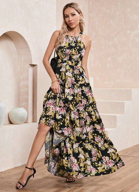 Robe Longue Noir Boheme - gallery 6