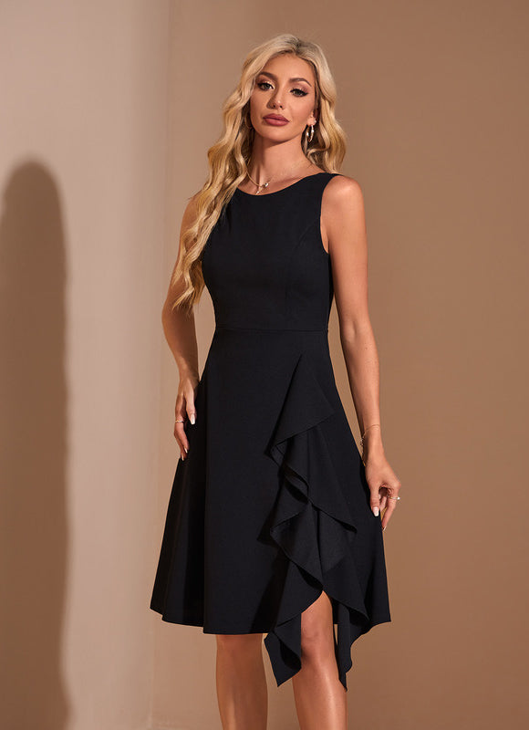 Robe Noire Drapee - gallery 2