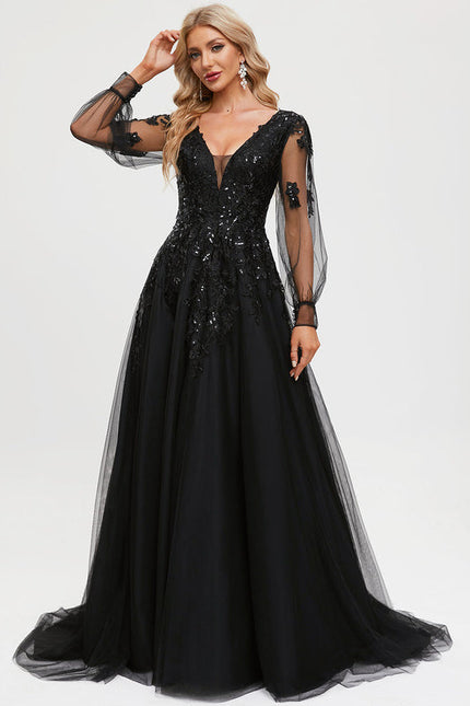 Robe De Bal En Tulle Scintillant