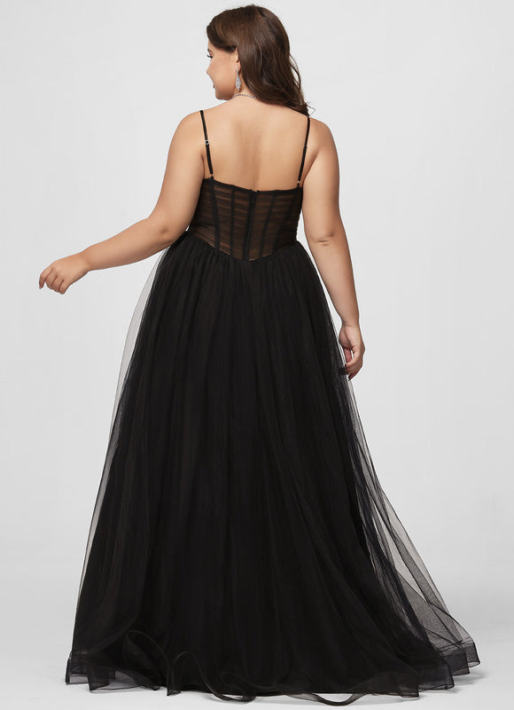 Robe De Bal Tulle Sexy Élégante - gallery 7