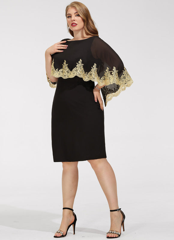 Robe Noire Croisée - gallery 8