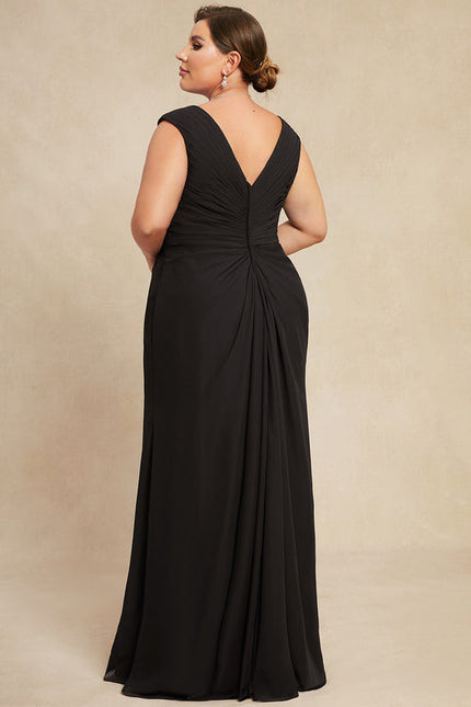 Robe Élégante À Fente Chic - gallery 9