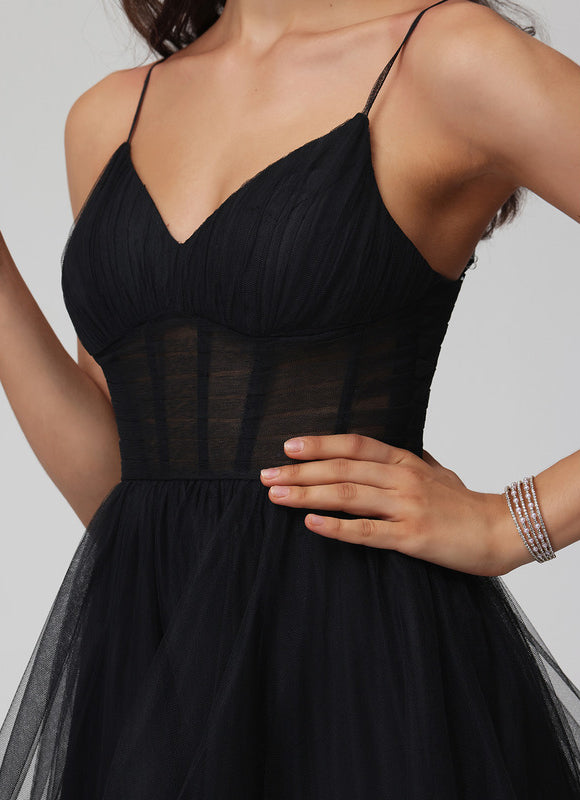 Robe Noire Maille - gallery 9