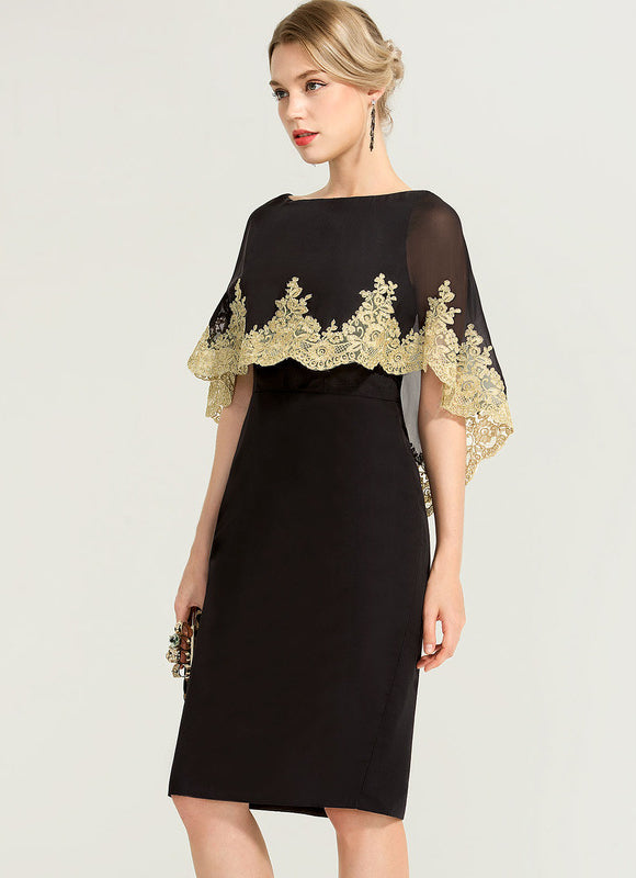 Robe Noire Croisée - gallery 3