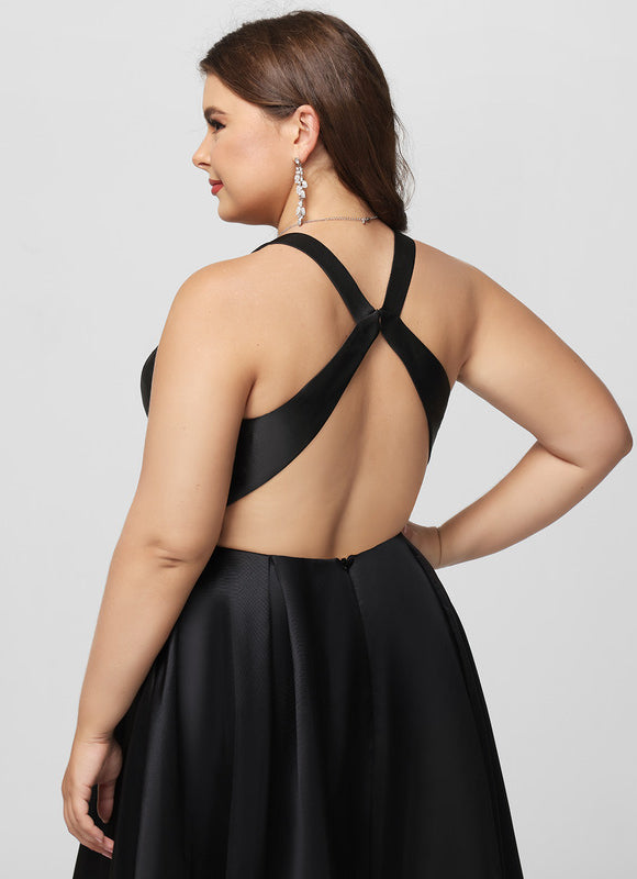 Robe De Demoiselle D'Honneur Noir - gallery 8