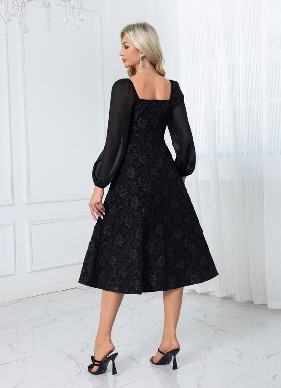 Robe Noire Chemise - gallery 2