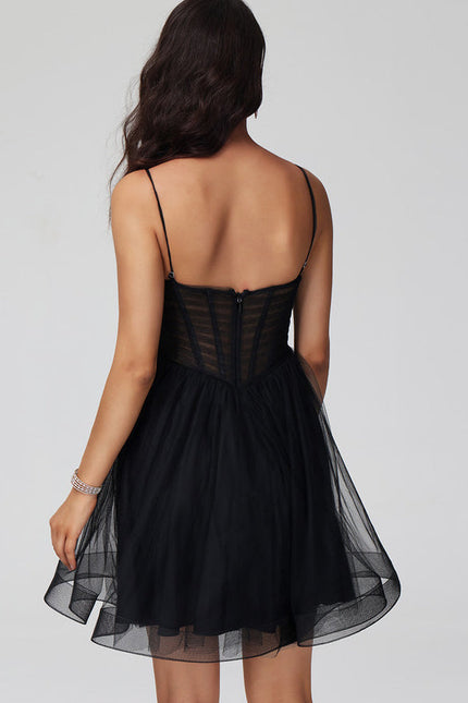 Robe Noire Maille - gallery 7