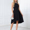 Robe Noire Luxe À Strass