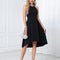 Robe Noire Luxe À Strass