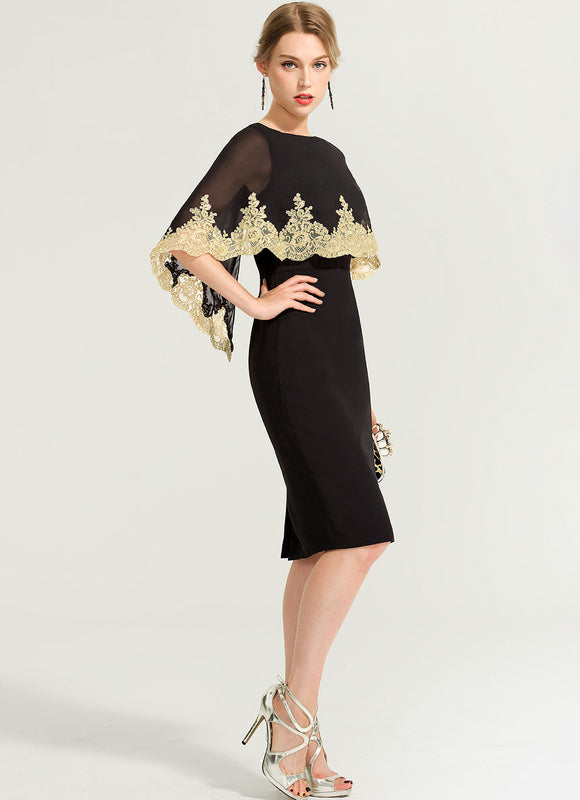 Robe Noire Croisée - gallery 2