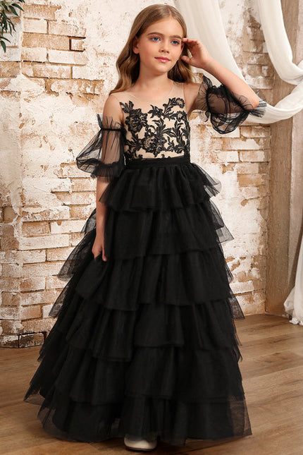 Robe Noir Enfant - gallery 6