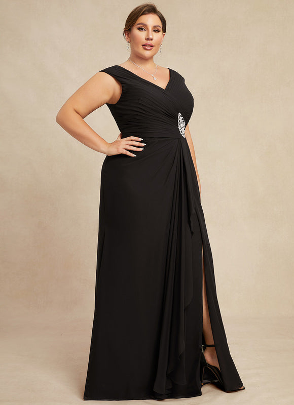 Robe Élégante À Fente Chic - gallery 6