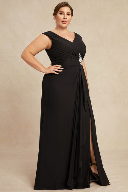 Robe Élégante À Fente Chic - gallery 6