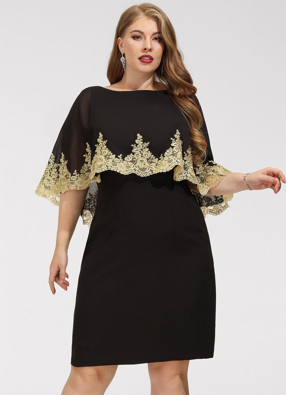 Robe Noire Croisée - gallery 4