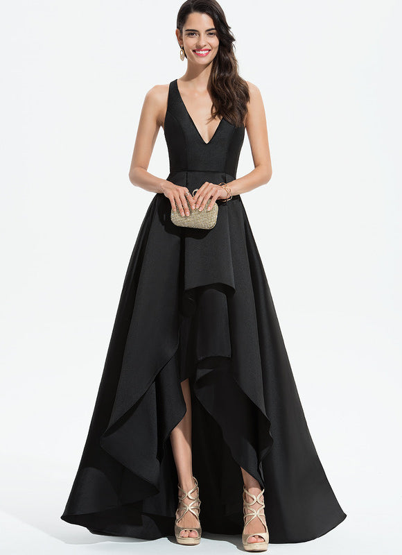 Robe De Demoiselle D'Honneur Noir - gallery 2