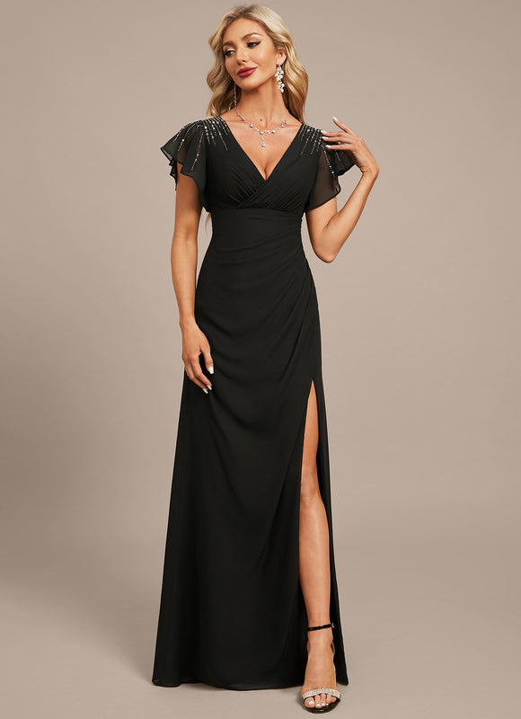 Robe Noire Décolleté Coeur - gallery 4