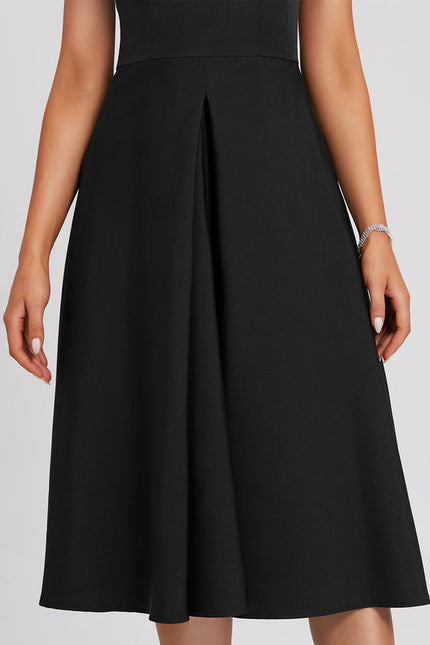 Robe Trapèze Chic Col V. - gallery 2