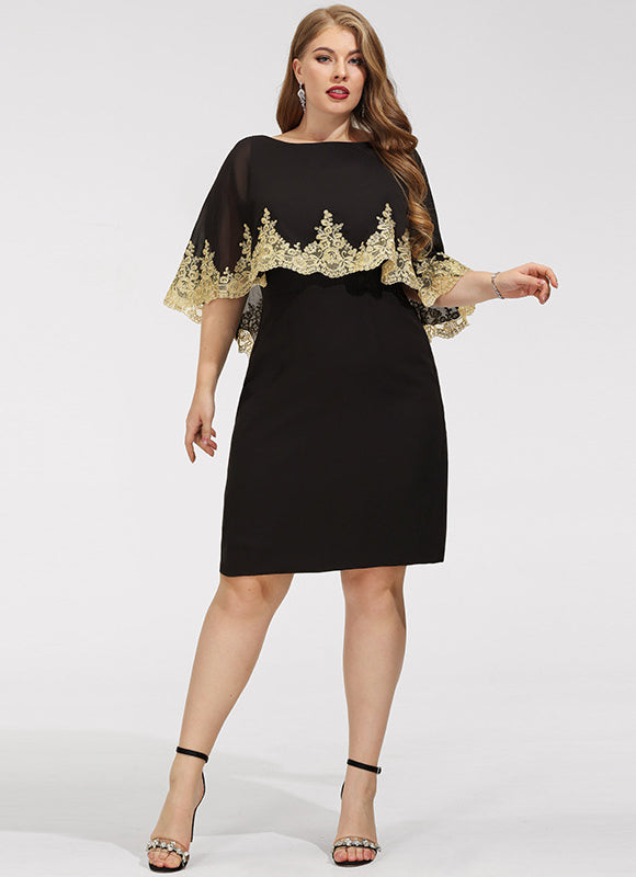 Robe Noire Croisée - gallery 5