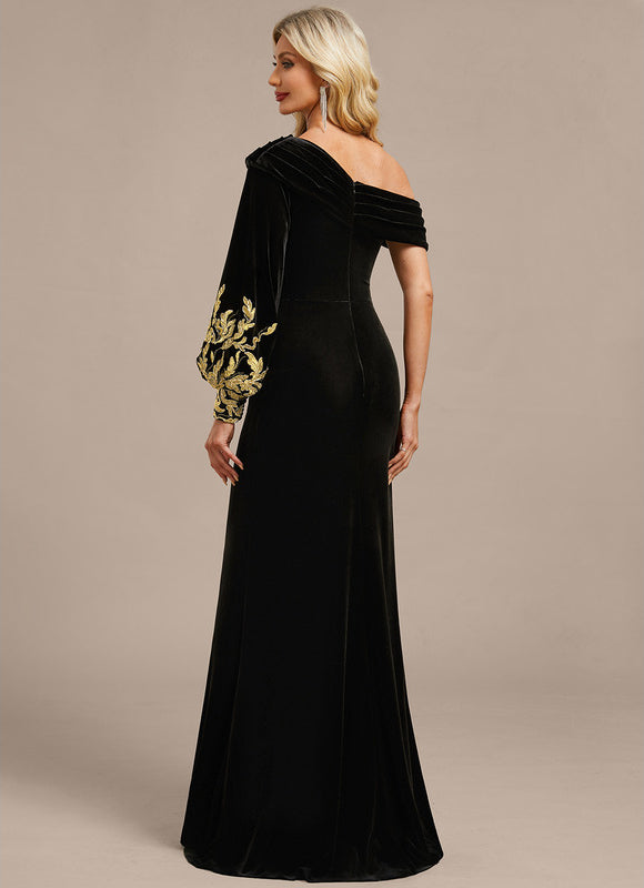 Robe Longue Noire Sexy - gallery 6