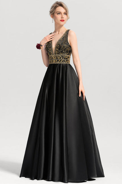 Robe De Bal Élégante À Sequins - gallery 2