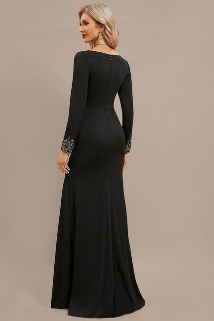 Robe Sirène Élégante À Fente - gallery 6